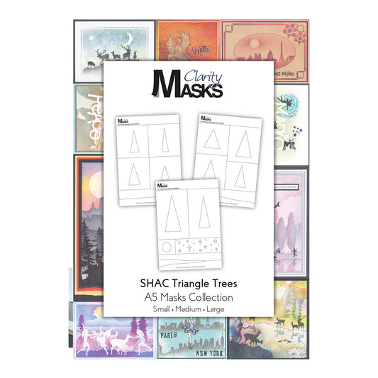 SHAC Triangle Tree Masks - Small, Medium & Large