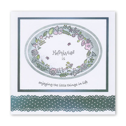 Butterfly Wreath A5 Square & A6 Square Stamp & Mask Collection