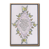 Butterfly Wreath A5 Square & A6 Stamp & Mask Collection