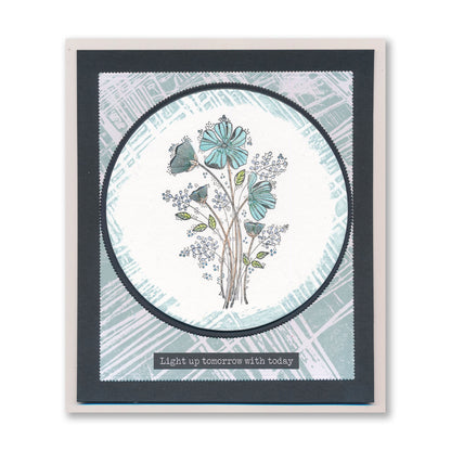 Floral Sprays A6 Stamp Collection