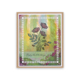 Tina's Floral Spray A6 Stamp Set