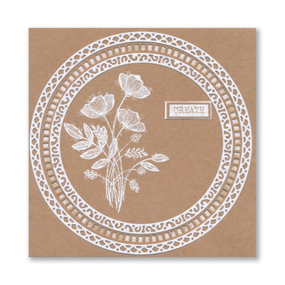 Floral Sprays A6 Stamp Collection