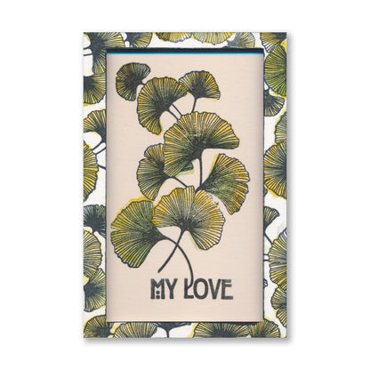 Barbara's Ginkgo Spray A6 Stamp Set