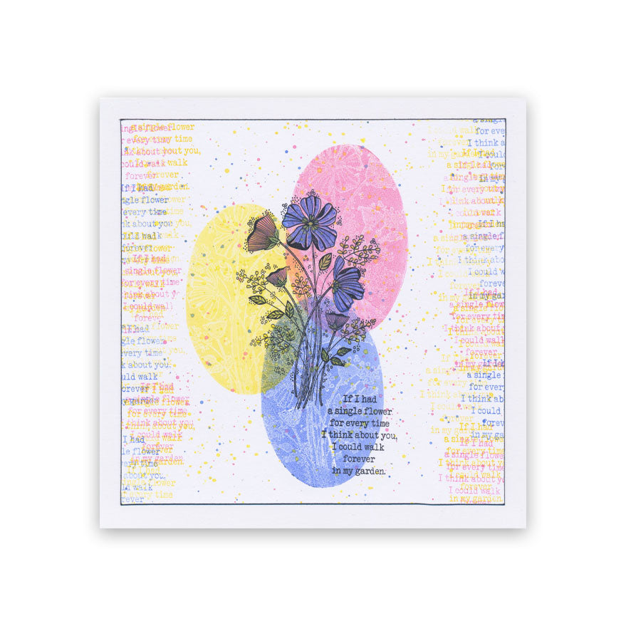 Tina's Meadow Flower Spray A6 Stamp Set