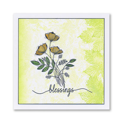 Floral Sprays A6 Stamp Collection