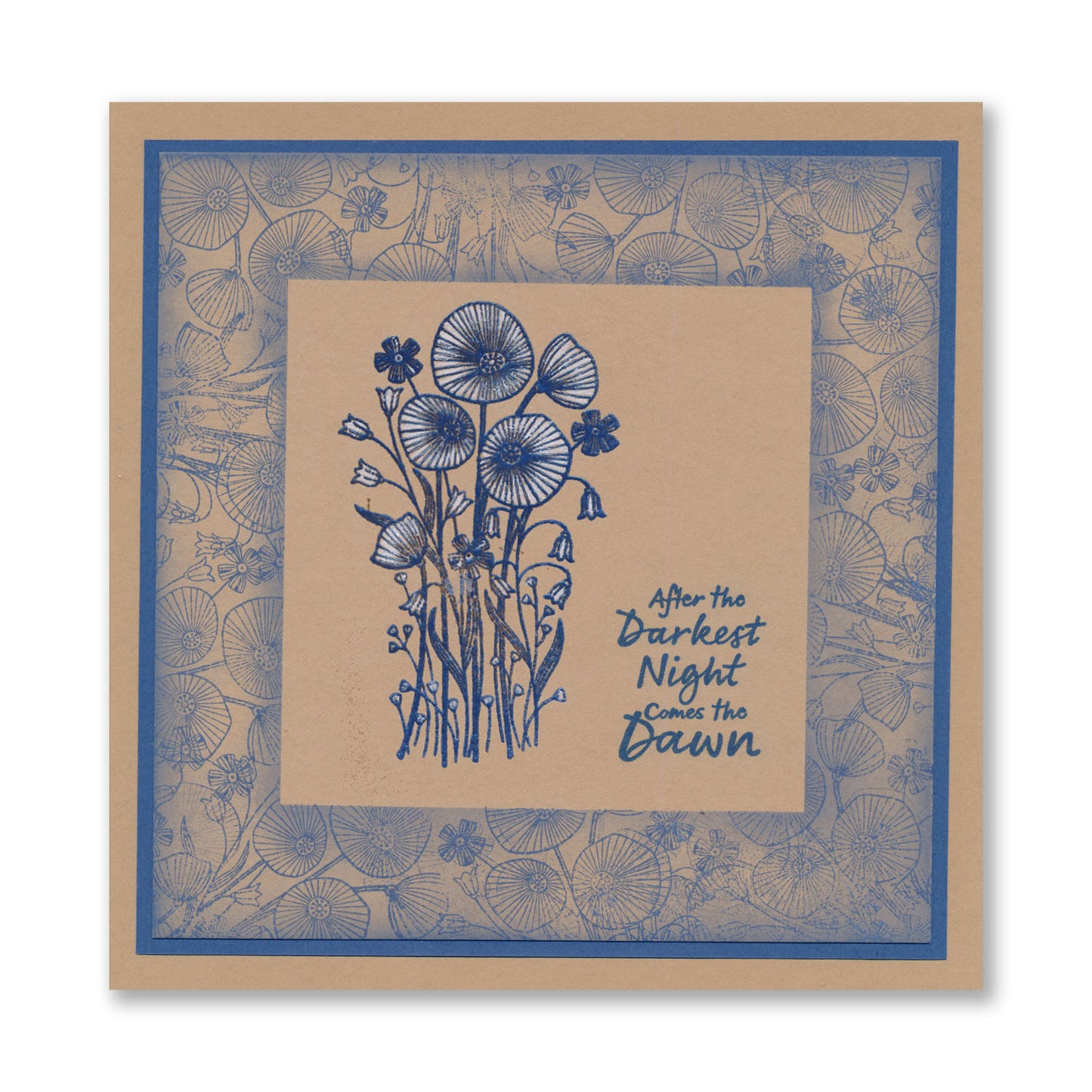 Floral Sprays A6 Stamp Collection