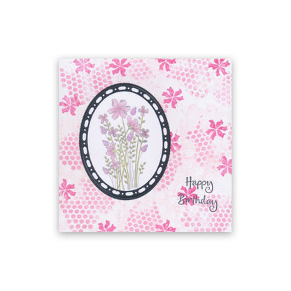 Tina's Meadow Flower Spray A6 Stamp Set