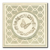 Butterfly Wreath A6 Stamp & Mask Set