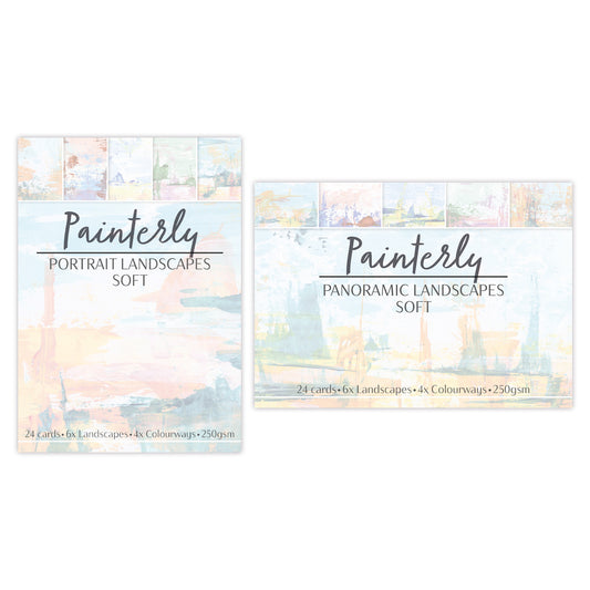 Painterly Landscapes Card Pack Duo