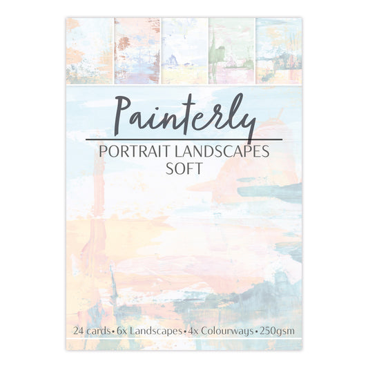 Painterly Soft Portrait Landscapes Card Pack