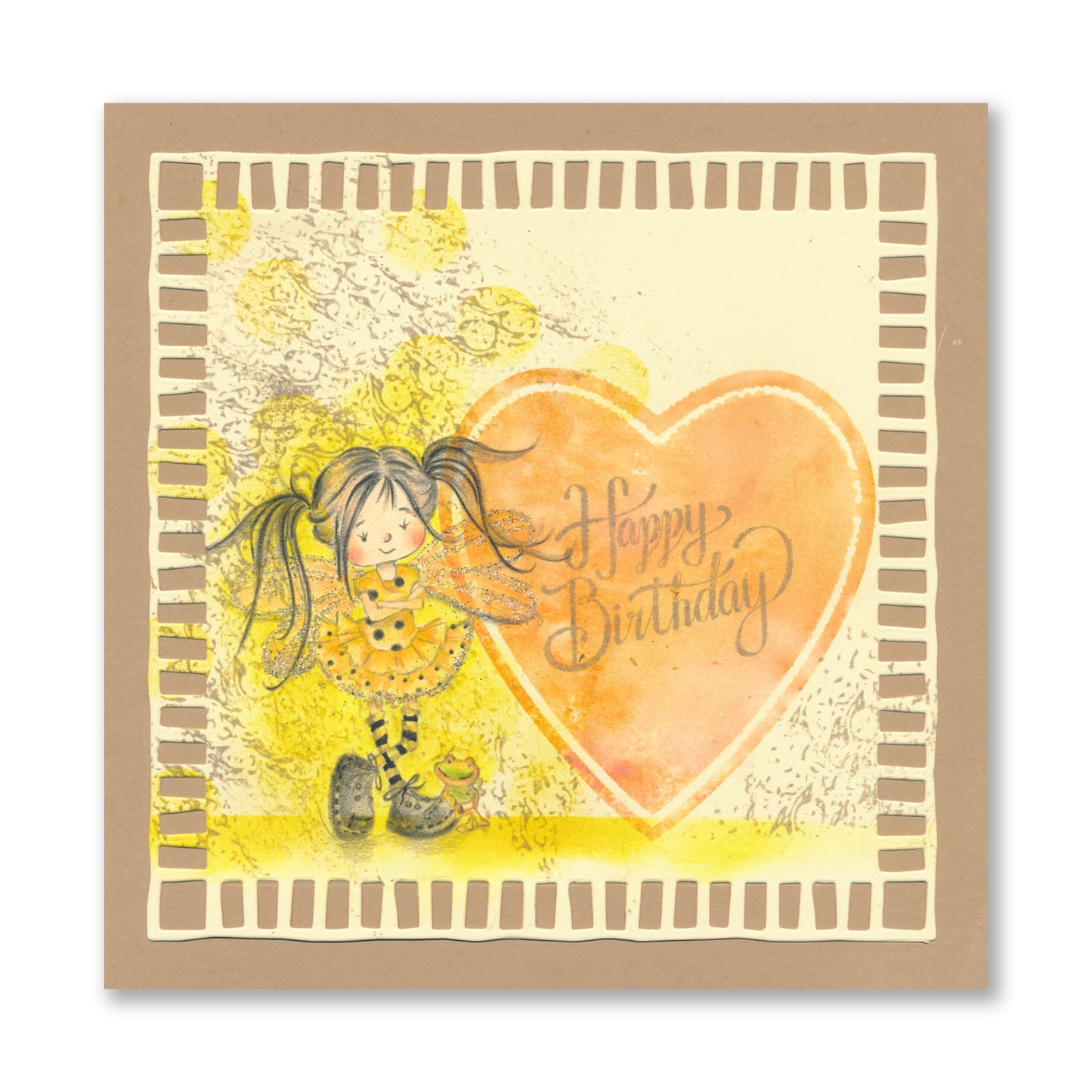 Sprite Poppets A6 Square Stamp Collection - Artwork by Marina Fedotova