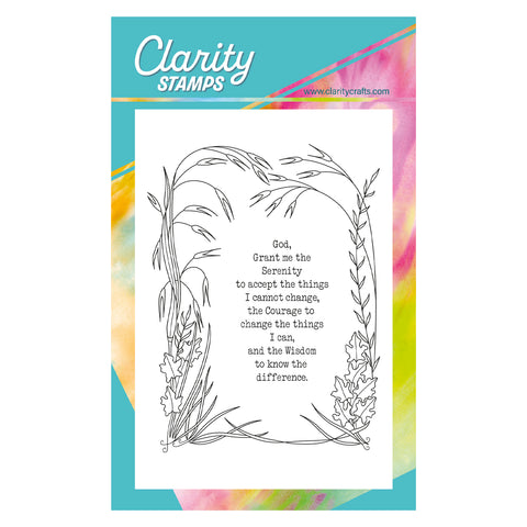 Serenity Prayer A6 Stamp Set