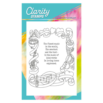 The Finest Music A6 Stamp Set