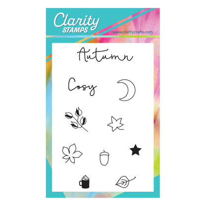 Linda's Bijou Children Through the Seasons - Autumn A7 Stamp Set