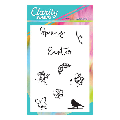 Linda's Bijou Children Through the Seasons - Spring A7 Stamp Set