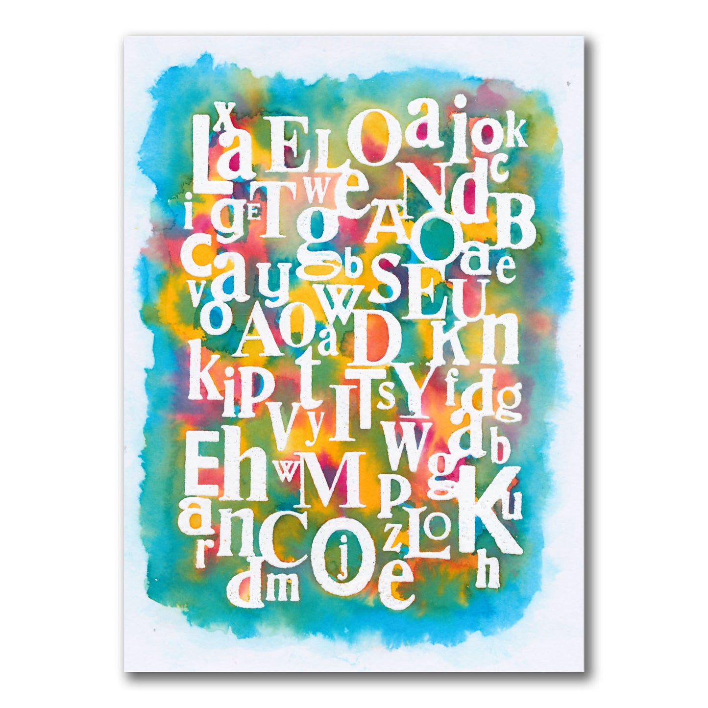 ABC Jungle - Mixed Impressions A5 Stamp Set