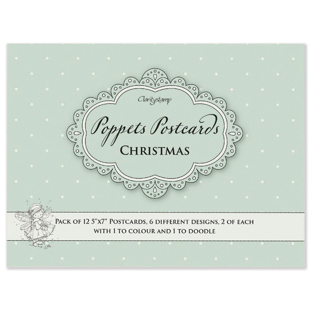 Poppets Postcards - Christmas
