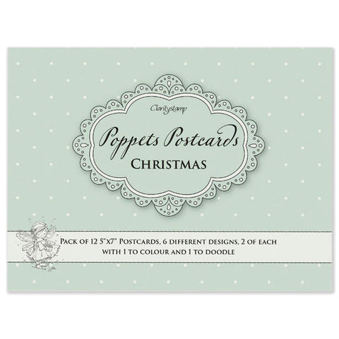 Poppets Postcards - Christmas