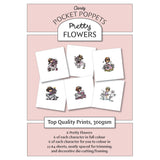 Pretty Flowers - Pocket Poppets Card Toppers