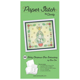 Paper Stitch by Clarity - 09 - Holly Christmas Tree Embroidery Card Pack