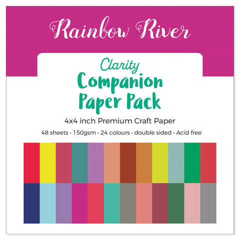 Rainbow River Companion Paper 4" x 4" (Double-Sided)