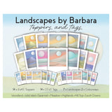 Landscapes by Barbara - Toppers & Tags (28 Pieces)