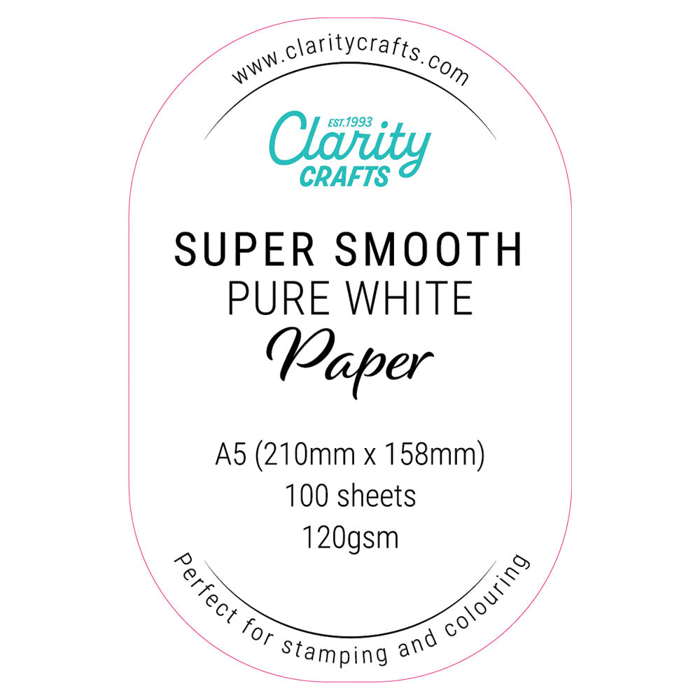 Super Smooth Pure White Paper A5 x100
