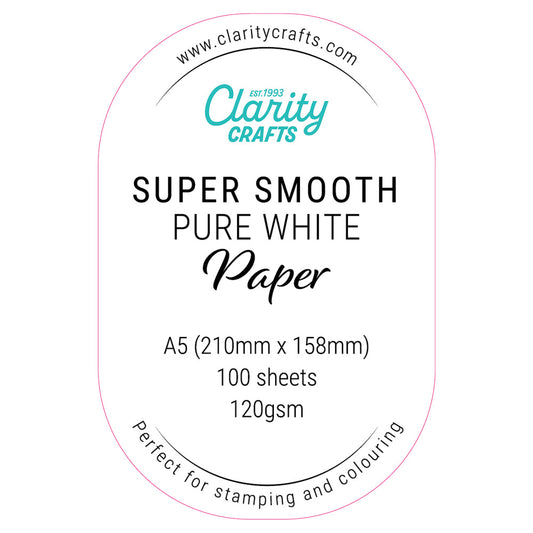 Super Smooth Pure White Paper A5 x100