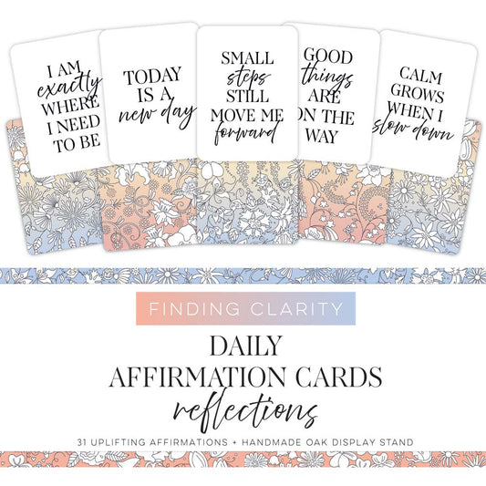 Daily Affirmation Cards - Reflections