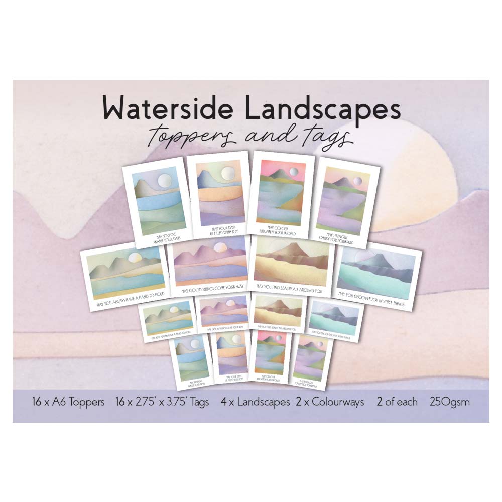 Waterside Toppers & Tags