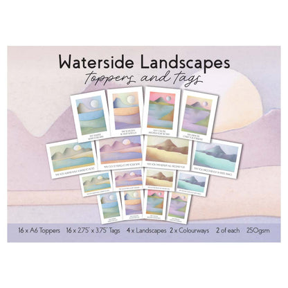 Waterside Toppers & Tags