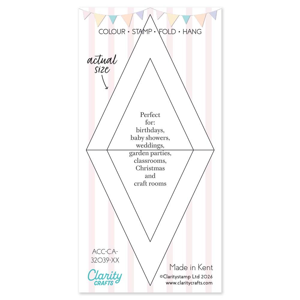 Plain Small & Large Bunting Pack