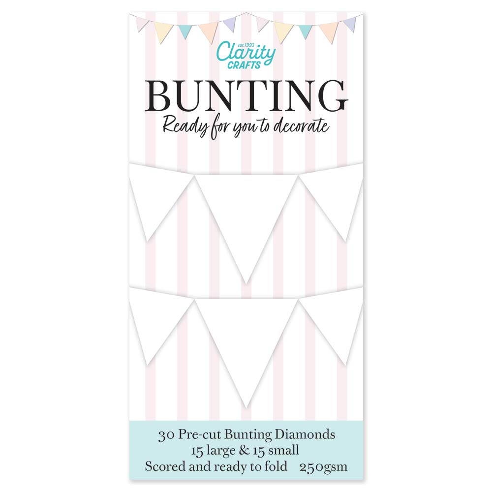 Plain Small & Large Bunting Pack