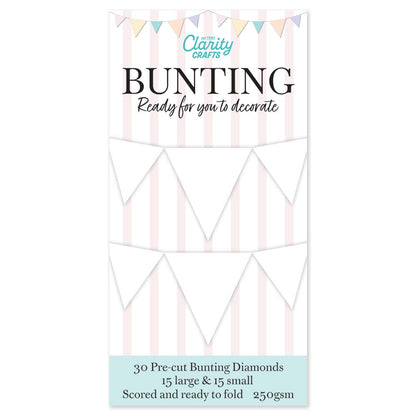 Plain Small & Large Bunting Pack