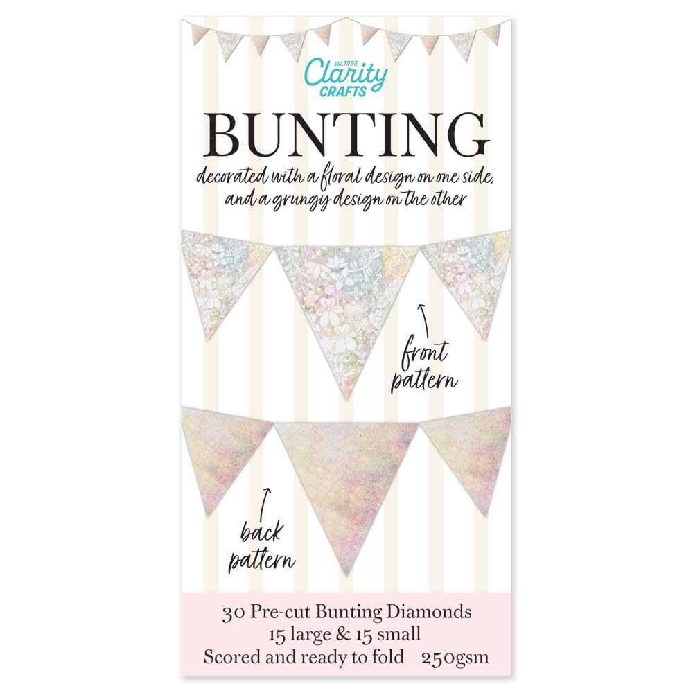 Decorated Small & Large Bunting Pack