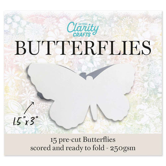 15x Pre-Cut Butterflies