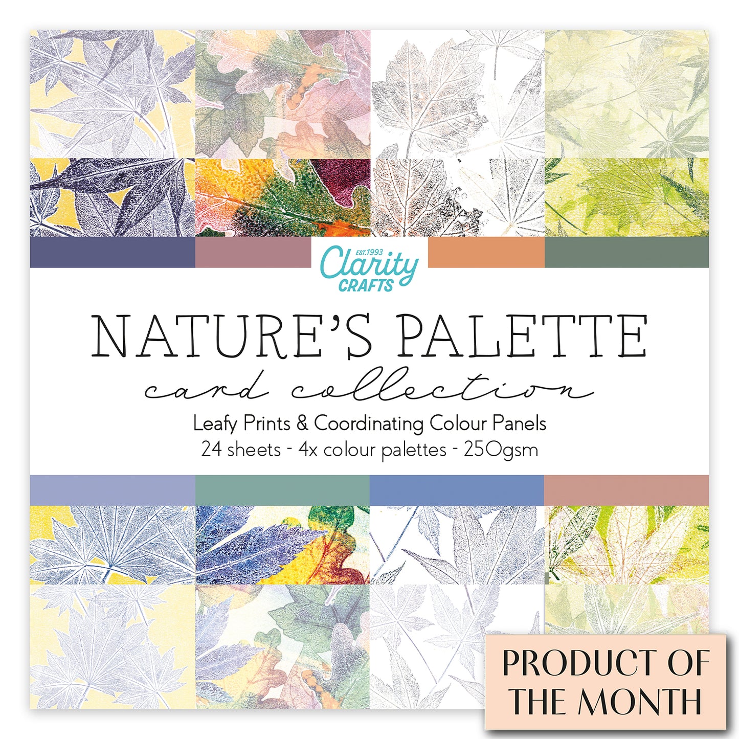 Nature's Palette Card Collection 8" x 8"
