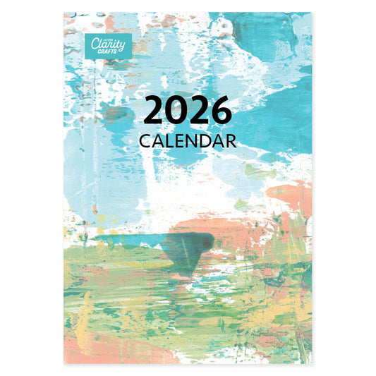 A4 Clarity Build a Calendar 2026 with 14x Card
