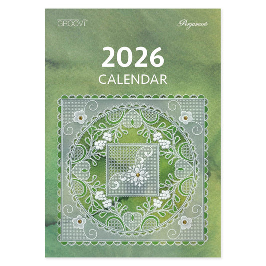 A4 Clarity Parchment Build a Calendar 2026 with 14x Parchment