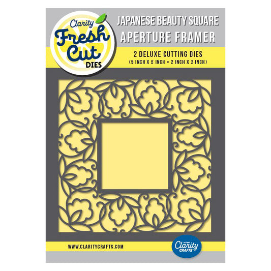 Japanese Beauty Square Aperture Framer Die Set