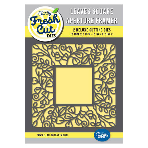Leaves Square Aperture Framer Die Set