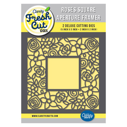 Roses Square Aperture Framer Die Set