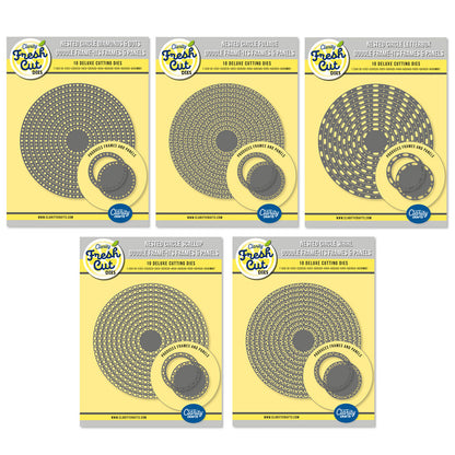 Nested Circle Doodle Frame-its Frames & Panels Die Collection