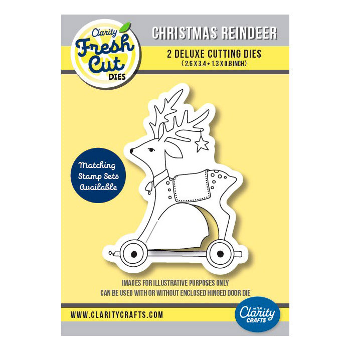Christmas Reindeer 3" x 4" Die Set