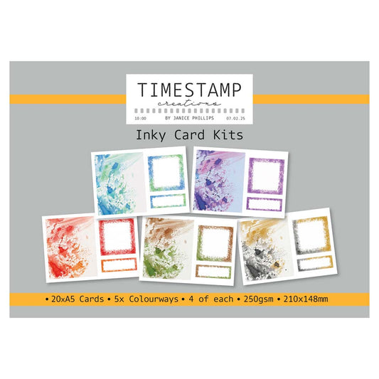 Timestamp Creations by Janice Phillips - Inky Card Kits