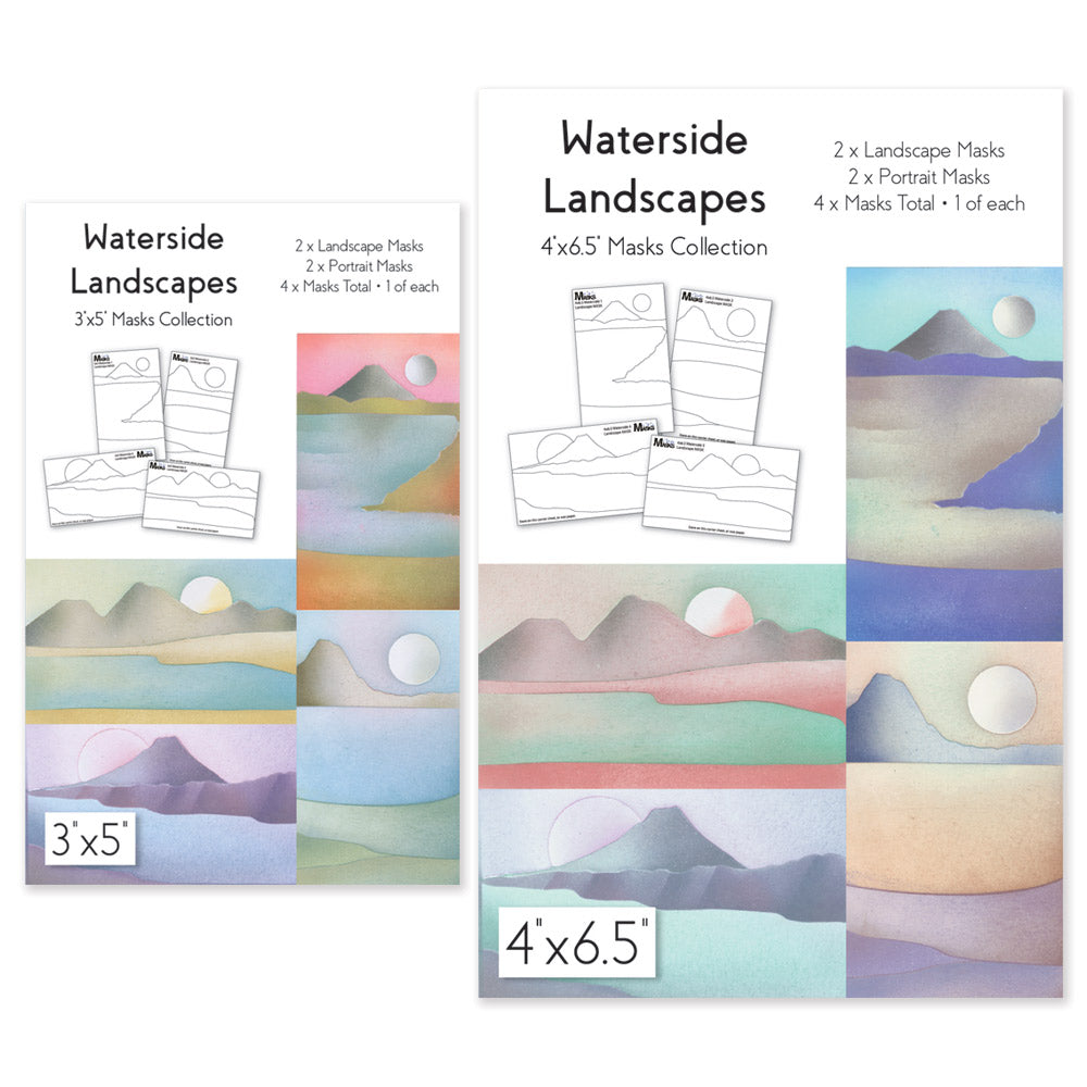 Waterside Landscapes Masks Collection Duo