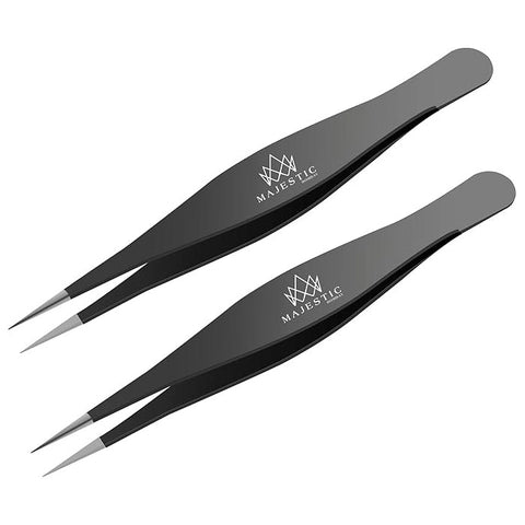 Majestic Bombay Fine Point Tweezers