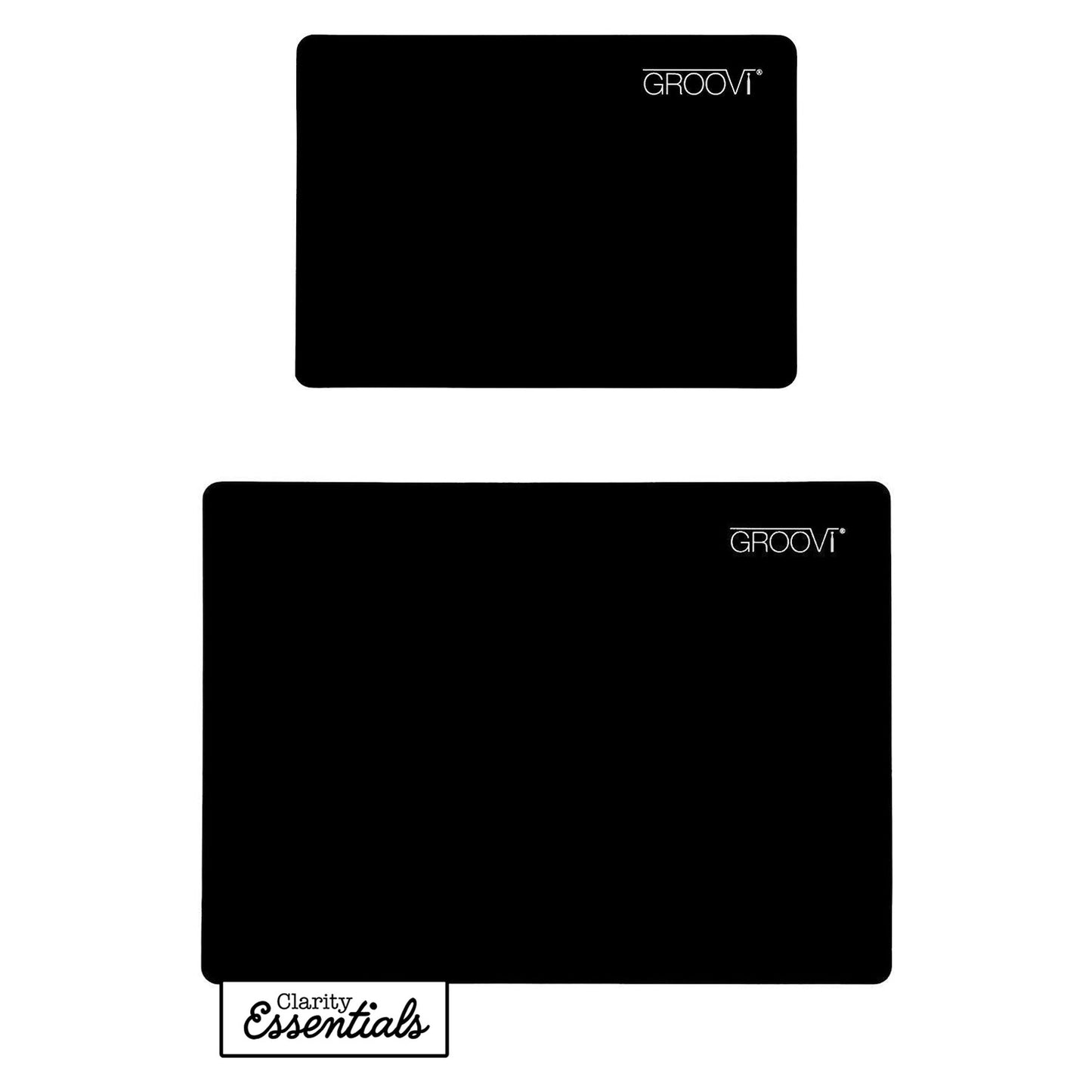 Clarity Essentials - A4 & A5 Dual Purpose Black Mats