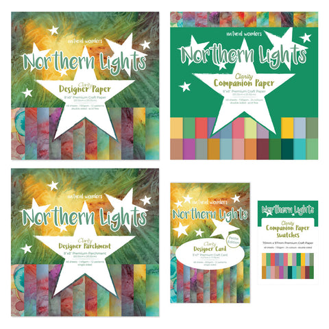 Northern Lights Designer Paper, Parchment & Card Collection