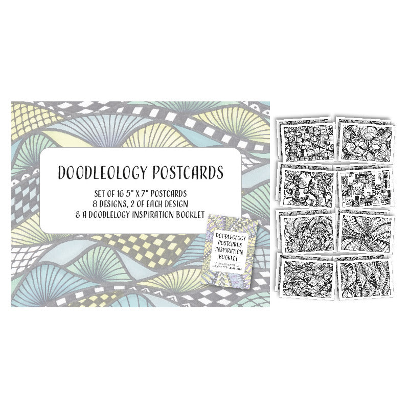 Doodleology Postcards & Inspiration Booklet